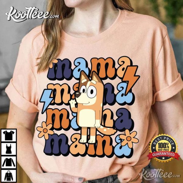 Buley Mama Mother’s Day Gift Buley Mom T-Shirt