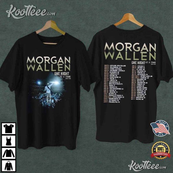 Morgan Wallen One Night At A Time World Tour 2023 Unisex T-Shirt
