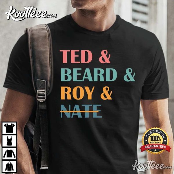 Ted Beard Roy And Nate Football Crewneck T-Shirt