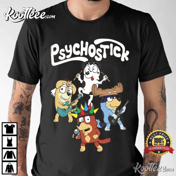Cute Psychostick Band Bluey T-Shirt
