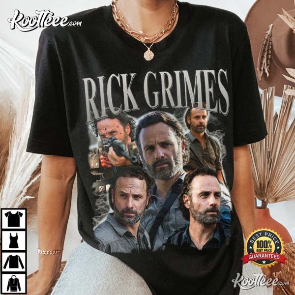 Rick Grimes The Walking Dead Vintage T-Shirt