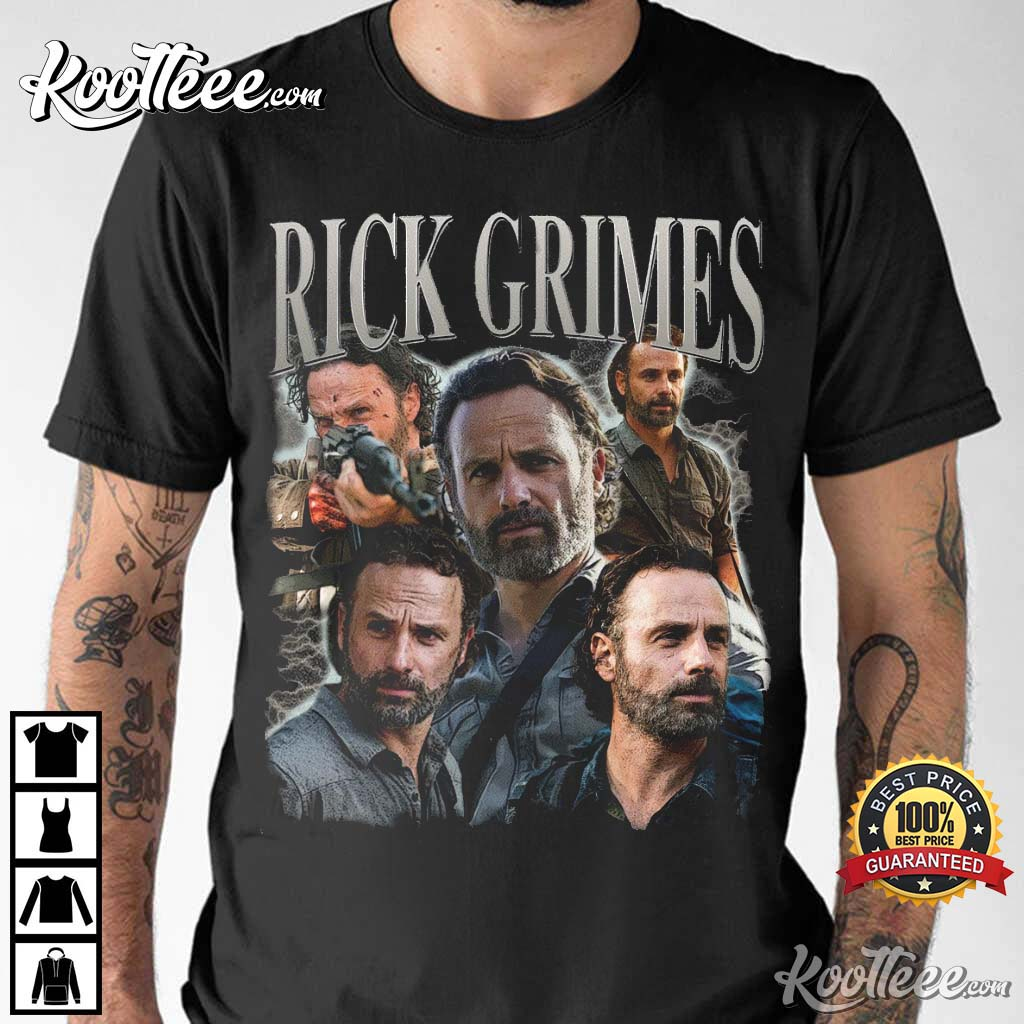 Rick Grimes The Walking Dead Vintage T-Shirt