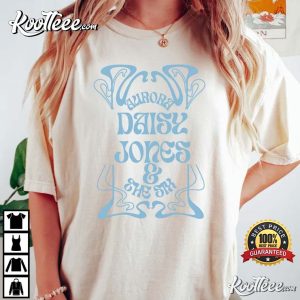 Vintage Daisy Jones And The Six Aurora Tour Comfort Colors T Shirt 2