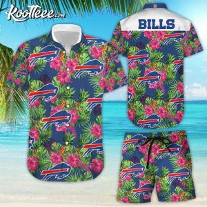 Buffalo Bills Logo Mickey Mouse Disney Hawaiian Shirt, NFL Hawaiian Shirt