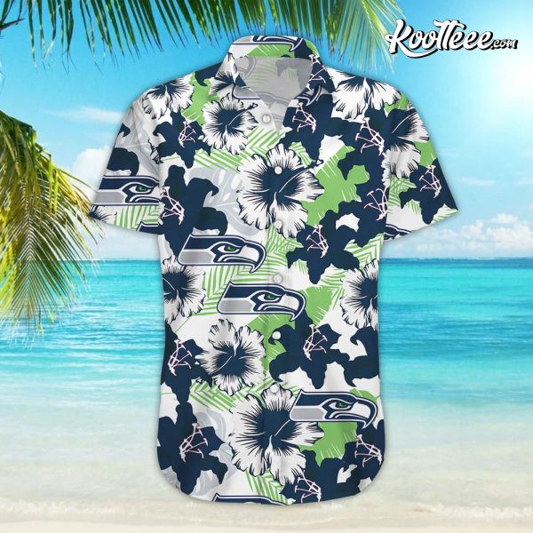 Seattle Seahawks Nfl Hawaiian Aloha Hawaiian Shirt And Shorts