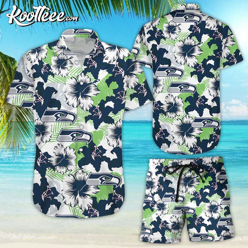 HOT Seattle Seahawks NFL Summer Hawaiian Shirt And Shorts