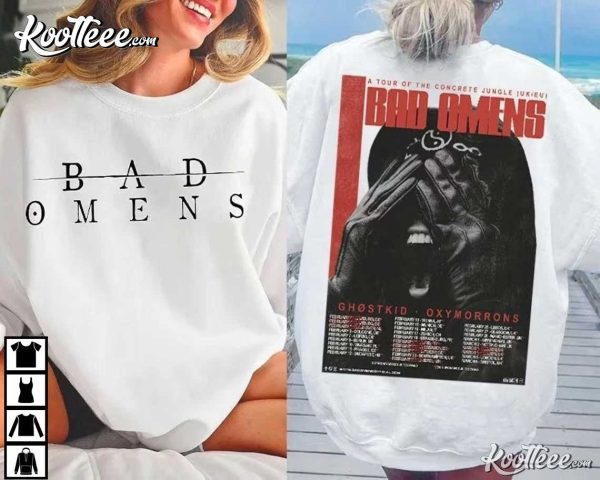 Bad Omens A Tour Of The Concrete Jungle Tour 2023 Merch T-Shirt