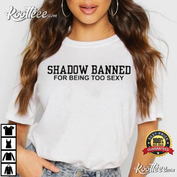 Paige Spiranac Weaing Shadow Banned For Being Too Sexy T-Shirt