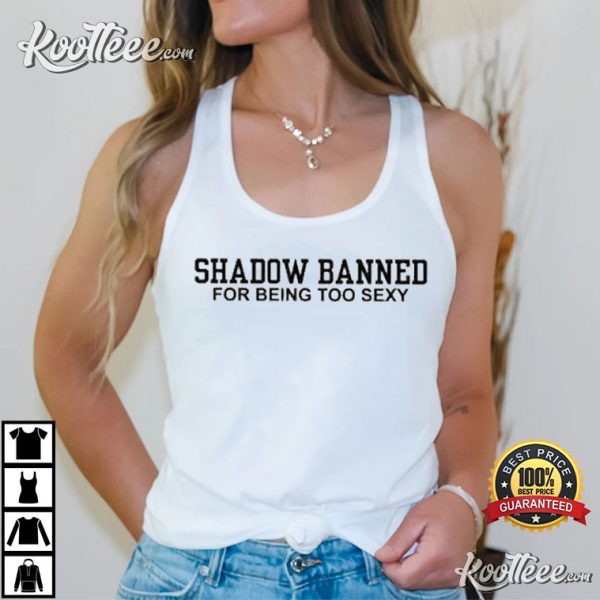 Paige Spiranac Weaing Shadow Banned For Being Too Sexy T-Shirt