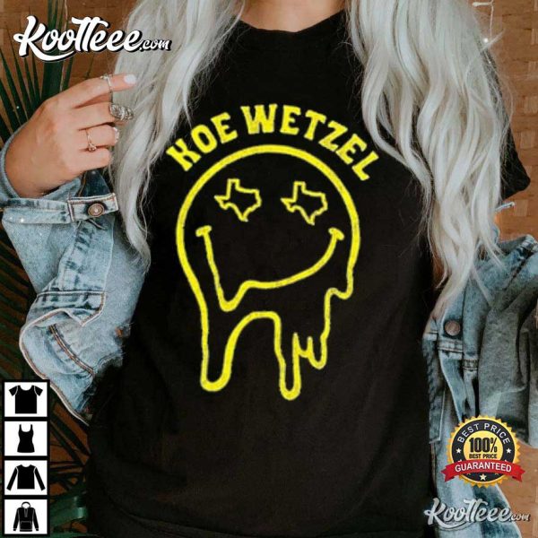 Funny Droopy Smiley Koe Wetzel T-Shirt
