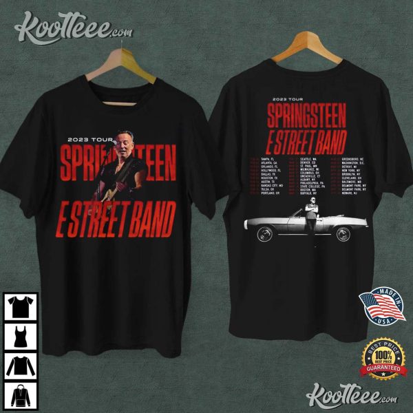 Bruce Springsteen The E Street Band Tour 2023 T-Shirt