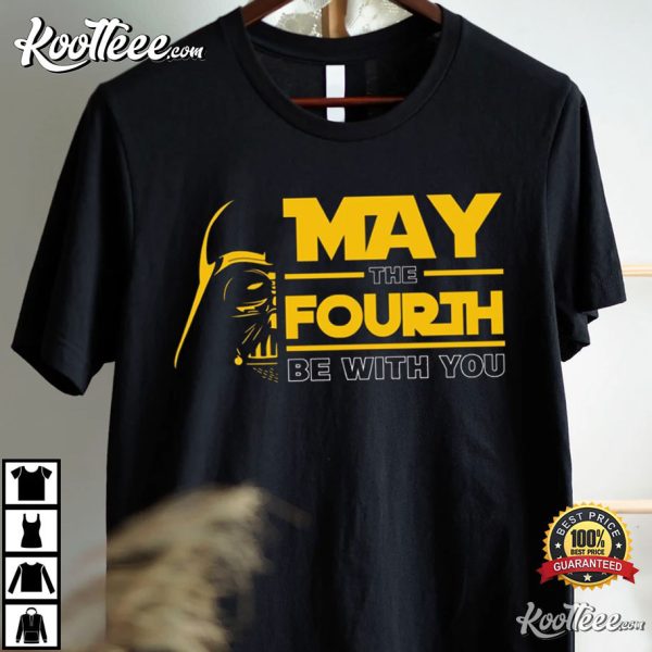 Star Wars Day May The 4th Be With You T-Shirt