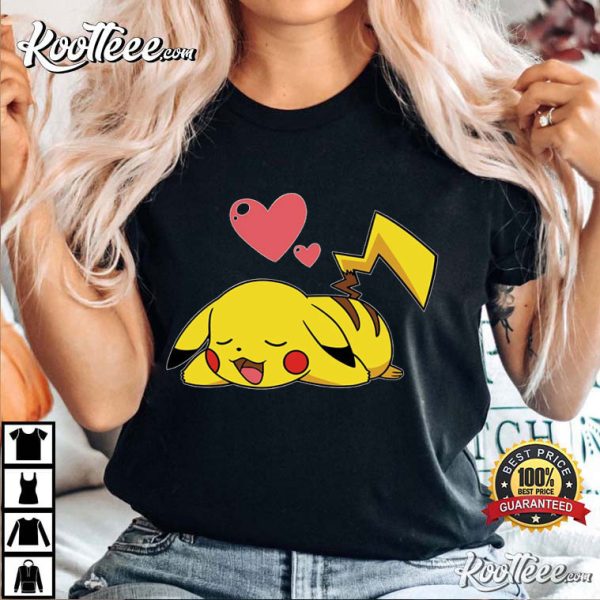 Pikachu Valentine’s Day T-Shirt
