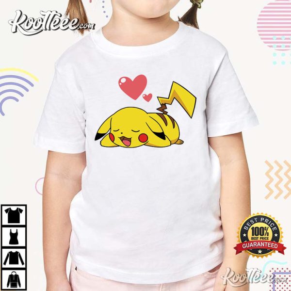Pikachu Valentine’s Day T-Shirt