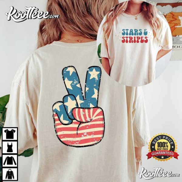 4th Of July Retro USA T-Shirt