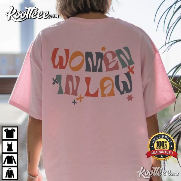 Retro Women In Law T-Shirt