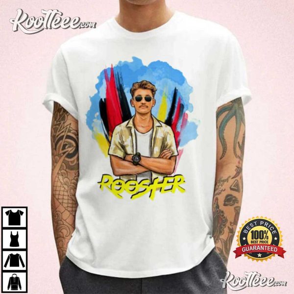 Rooster Hawaiian Top Gun Maverick T-Shirt