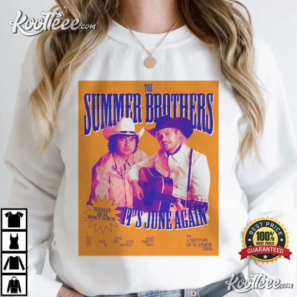 5 Seconds Of Summer The Summer Brothers It’s June Again T-Shirt