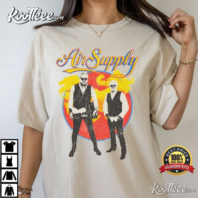 Air Supply Concert 2023 Lost In Love Merch T-Shirt