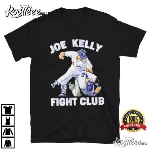 Joe Kelly Fight Club Los Angeles Dodgers T Shirt 4