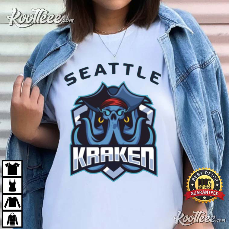 The Cthulhu Logo Seattle Kraken T-Shirt