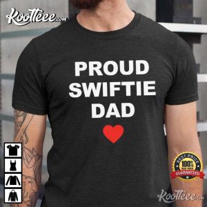Proud Swiftie Dad The Eras Tour T Shirt