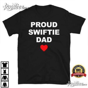 Proud Swiftie Dad The Eras Tour T Shirt
