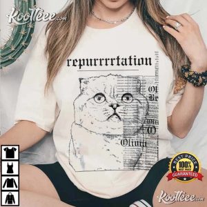 Reputation Cat Swiftie Merch Eras Tour Gift T Shirt 2