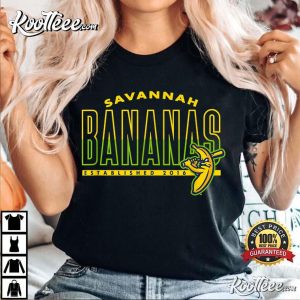 Savannah Bananas Officially Licensed Established 2016 T Shirt 2