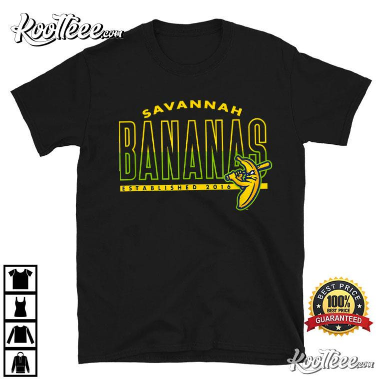 Savannah Bananas Officially Licensed Established 2016 T-Shirt