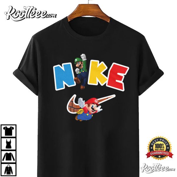 Super Mario Swoosh T-Shirt