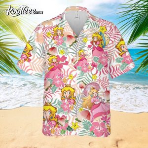 Super Mario Princess Peach Feeling Hawaiian Shirt 1