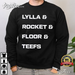 Guardians Of The Galaxy 3 Lylla Rocket Floor Teefs T Shirt 3