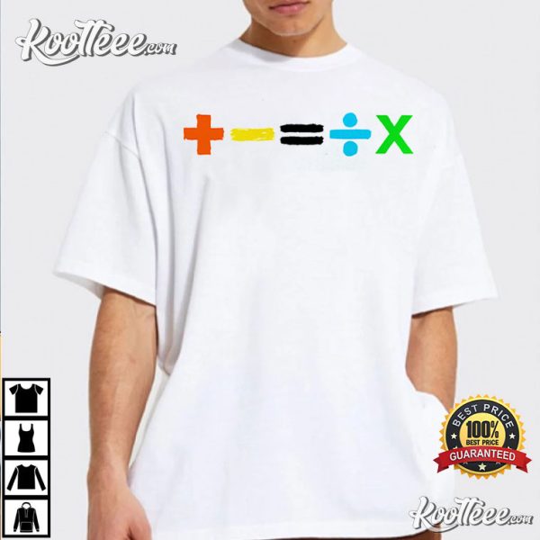 Ed Sheeran The Mathematics Tour 2023 T-Shirt