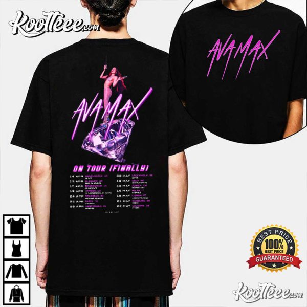 Ava Max 2023 On Tour Finally T-Shirt #2