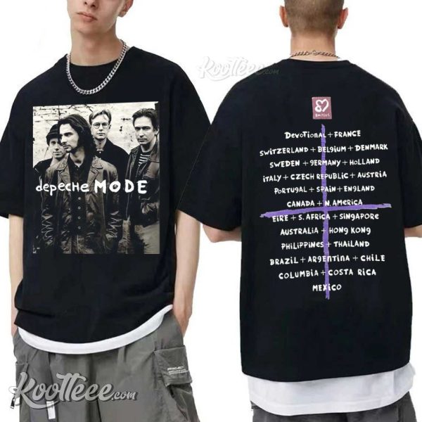 Depeche Mode Memento Mori 2023 Rock Tour T-Shirt