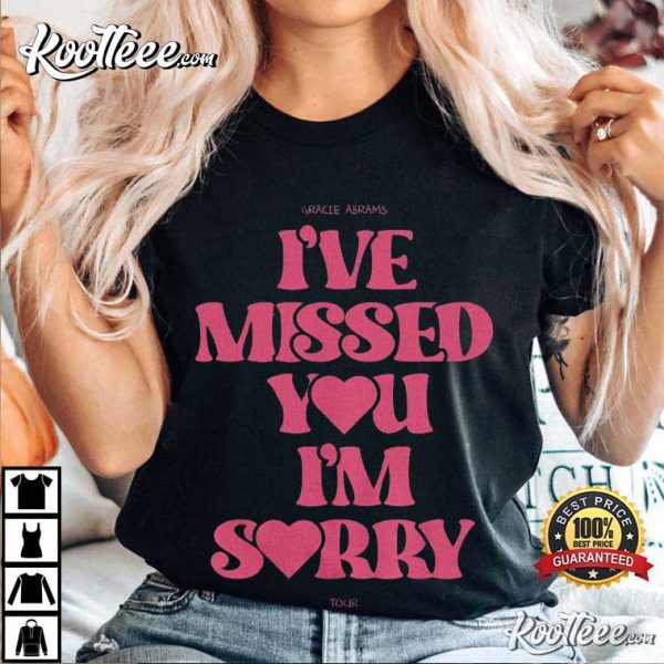 Gracie Abrams I Have Missed You I Am Sorry Tour T-Shirt