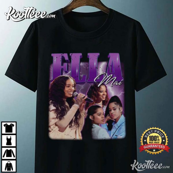 Ella Mai Retro Vintage 90s Fans Gift T-Shirt