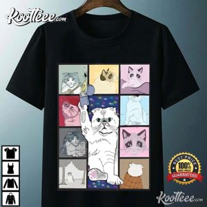 Eras Tour Cat Edition Swiftie Gift For Fan T Shirt 2