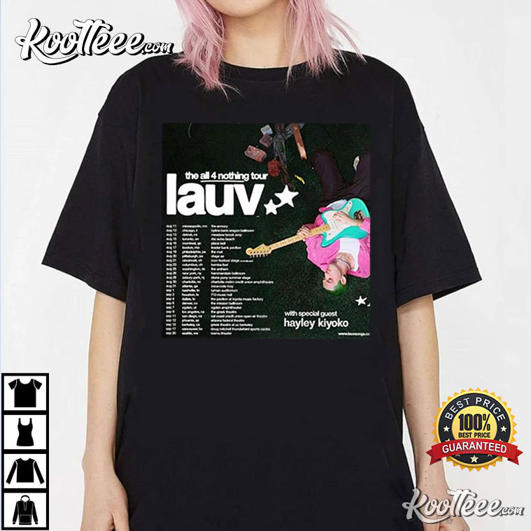 Lauv The All 4 Nothing Tour 2023 T-Shirt