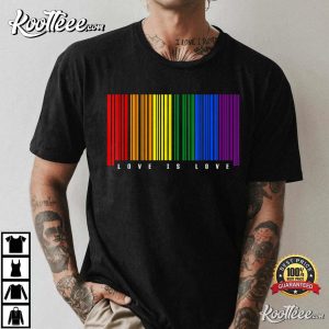 Love Is Love LGBTQ Gay Pride T Shirt