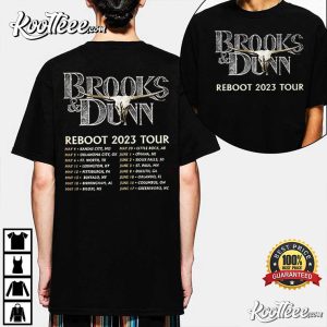 Brooks & Dunn Reboot 2023 Tour T Shirt