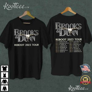 Brooks & Dunn Reboot 2023 Tour T Shirt