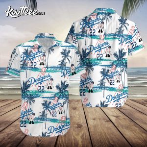 Bad Bunny Dodgers Un Verano Sin Ti Hawaiian Shirt