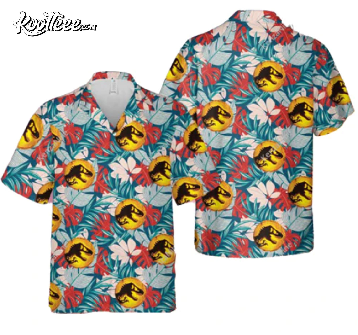 Jurassic Park Aloha Summer Gift Tropical Hawaiian Shirt