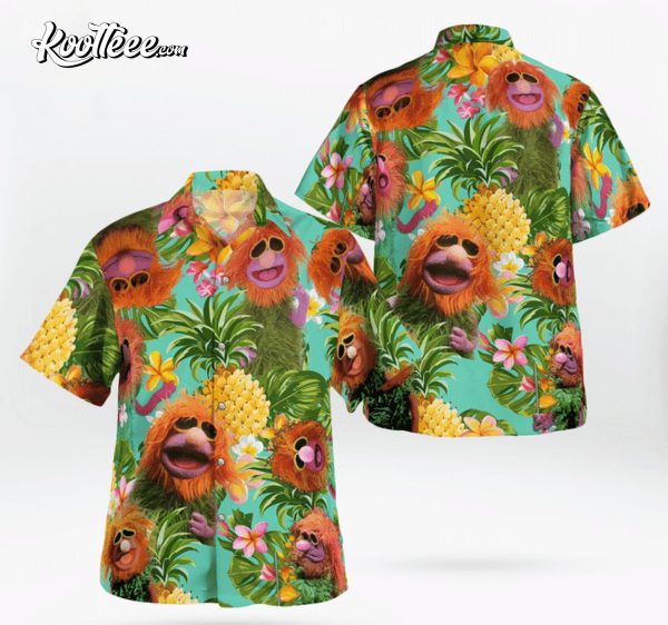 The Muppet Mahna Mahna Pineapple Tropical Hawaiian Shirt