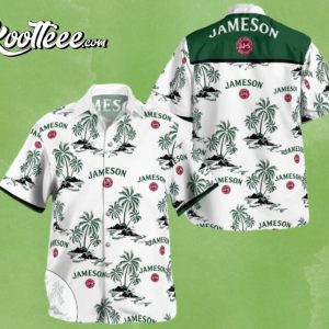 Green Jameson Hawaiian Shirt