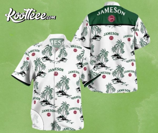 Green Jameson Hawaiian Shirt