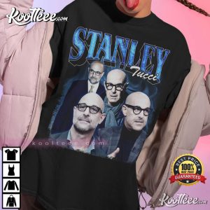 Stanley Tucci Cool Retro Rock Poster T shirt 1