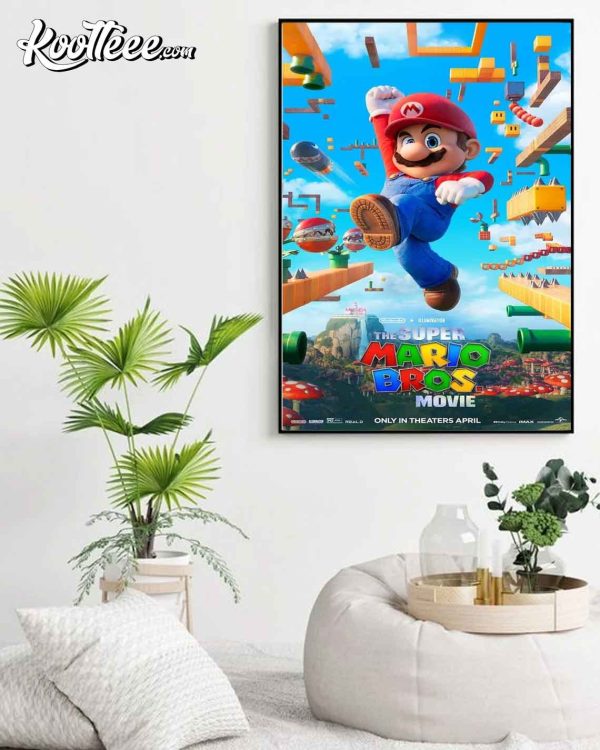 The Super Mario Movie Wall Decor For Gift Poster